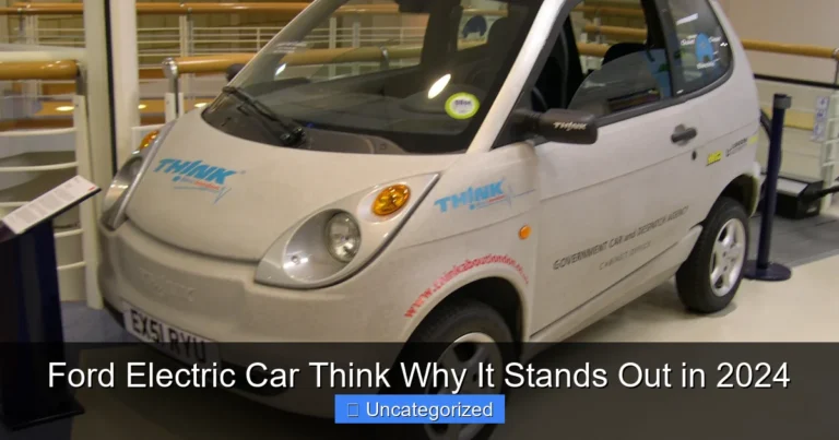 Ford Electric Car Think Why It Stands Out in 2024