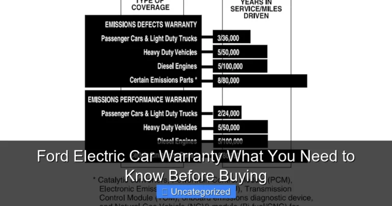 Ford Electric Car Warranty What You Need to Know Before Buying