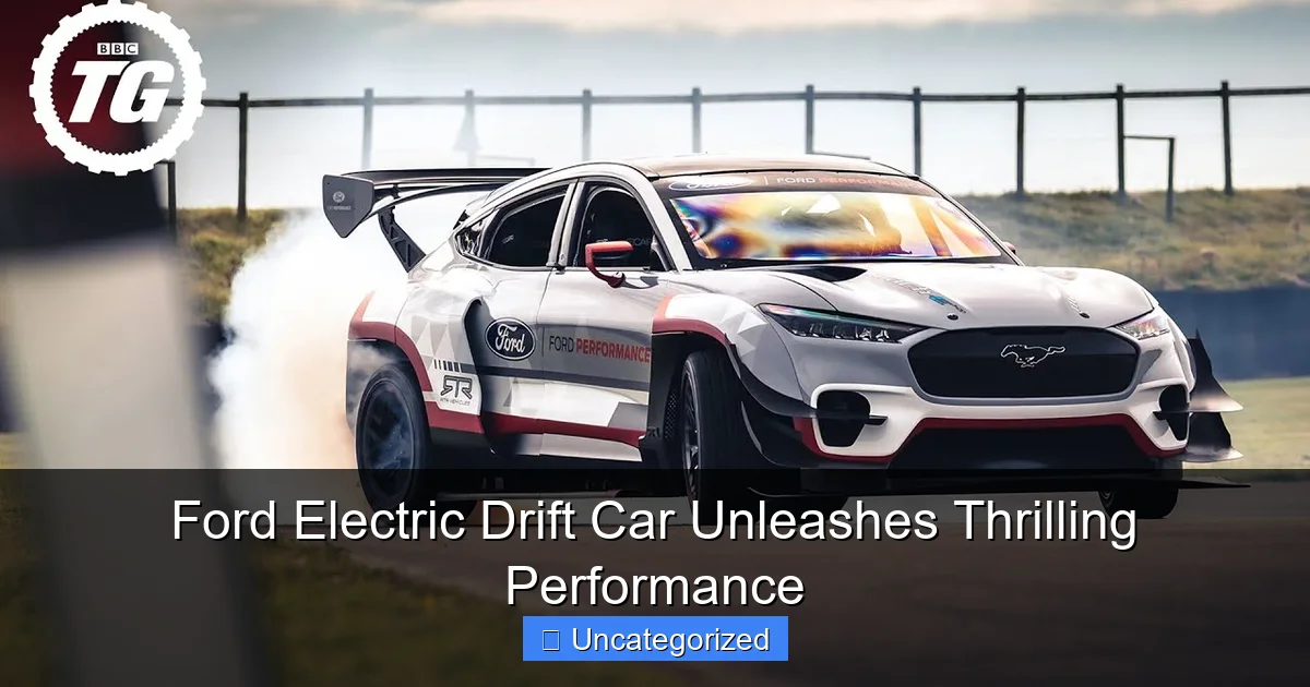 Ford Electric Drift Car Unleashes Thrilling Performance