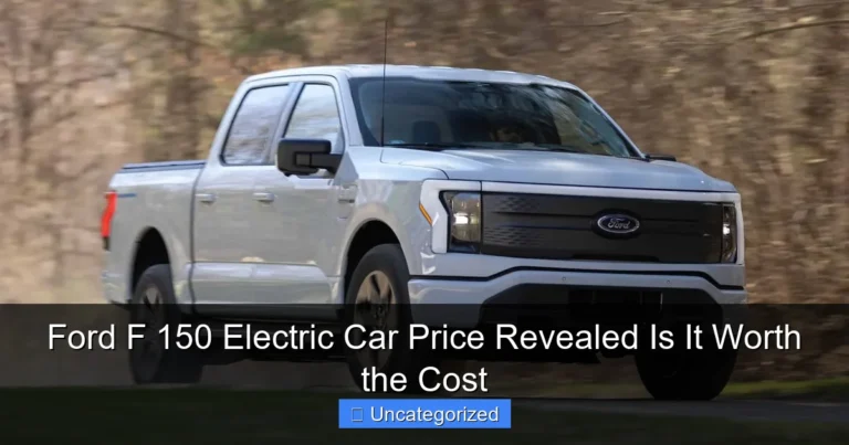 Ford F 150 Electric Car Price Revealed Is It Worth the Cost