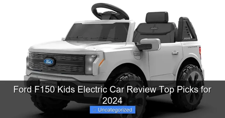 Ford F150 Kids Electric Car Review Top Picks for 2024