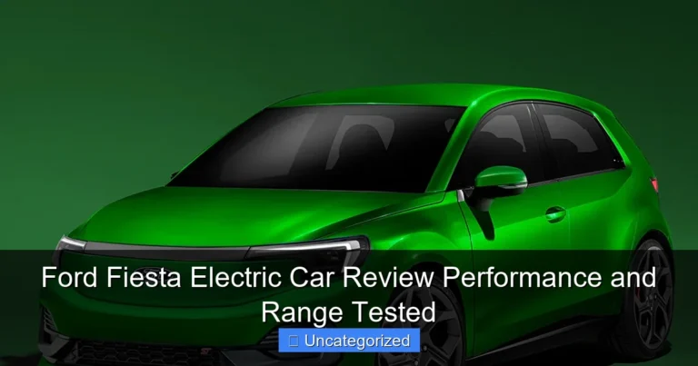Ford Fiesta Electric Car Review Performance and Range Tested