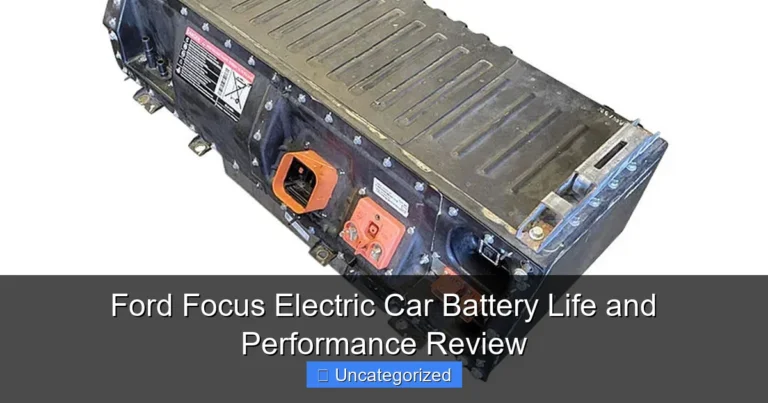 Ford Focus Electric Car Battery Life and Performance Review