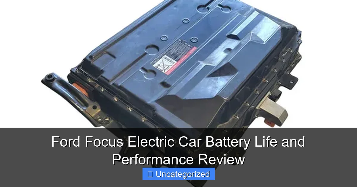 Ford Focus Electric Car Battery Life and Performance Review