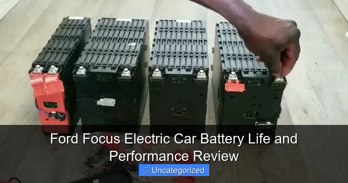 Ford Focus Electric Car Battery Life and Performance Review