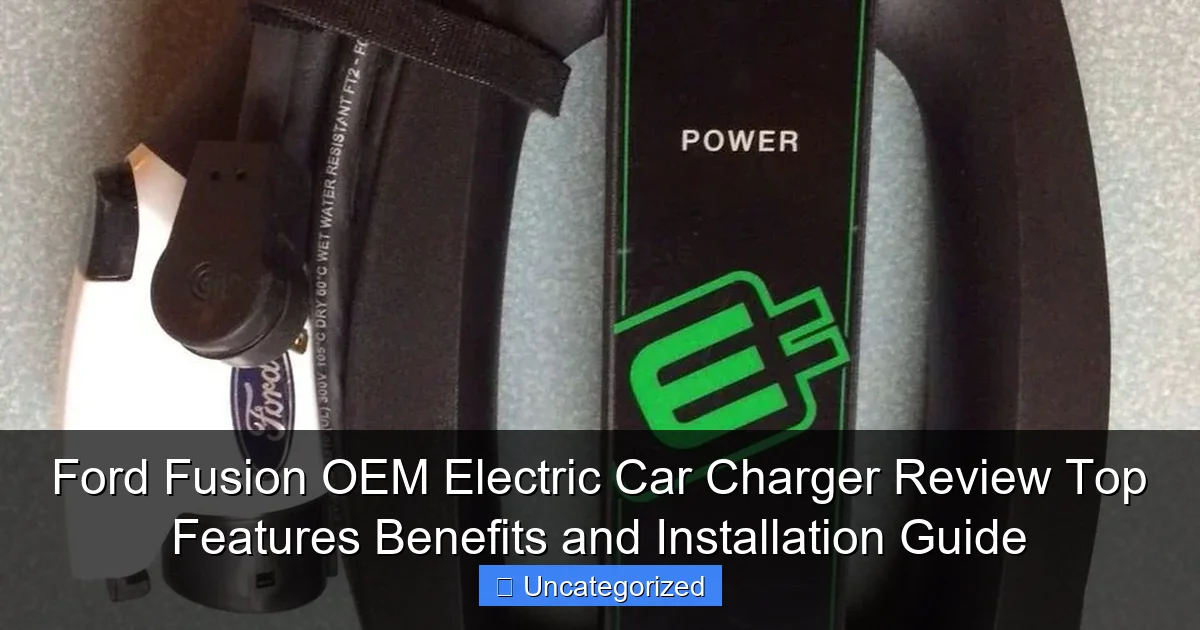 Ford Fusion OEM Electric Car Charger Review Top Features Benefits and Installation Guide