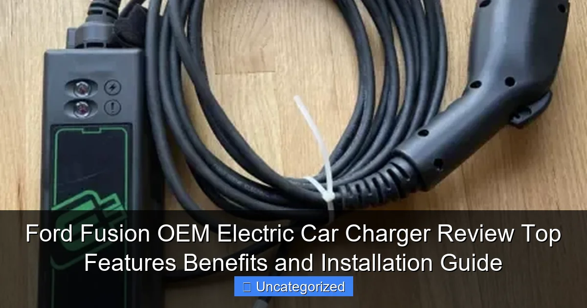 Ford Fusion OEM Electric Car Charger Review Top Features Benefits and Installation Guide