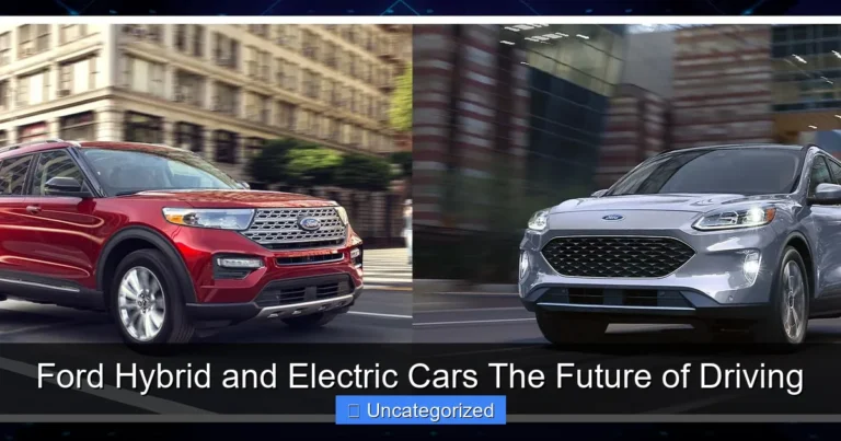 Ford Hybrid and Electric Cars The Future of Driving