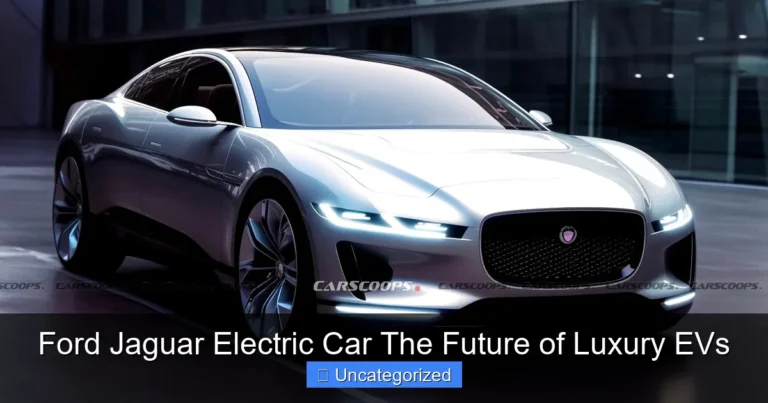 Ford Jaguar Electric Car The Future of Luxury EVs