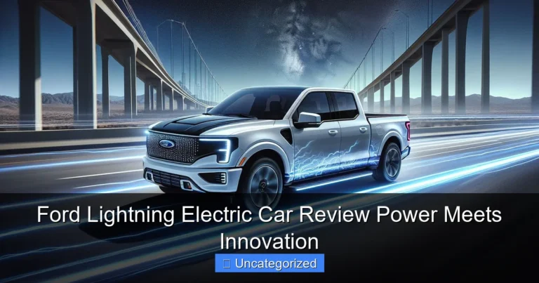 Ford Lightning Electric Car Review Power Meets Innovation