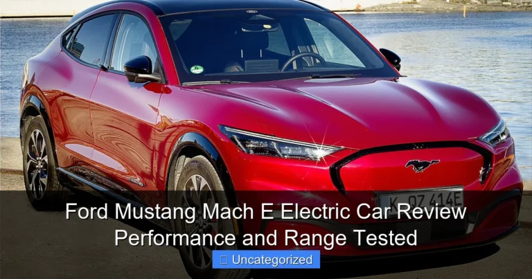 Ford Mustang Mach E Electric Car Review Performance and Range Tested