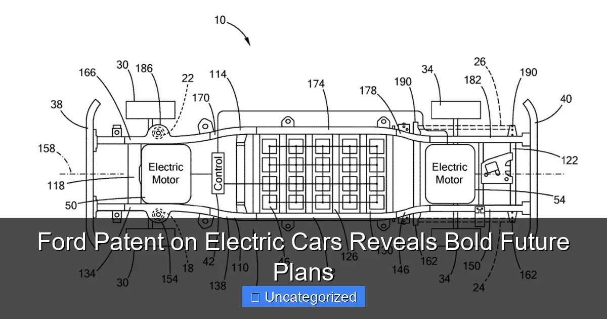 Ford Patent on Electric Cars Reveals Bold Future Plans