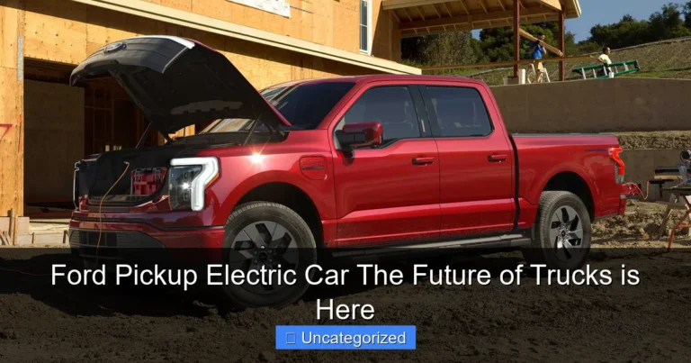 Ford Pickup Electric Car The Future of Trucks is Here