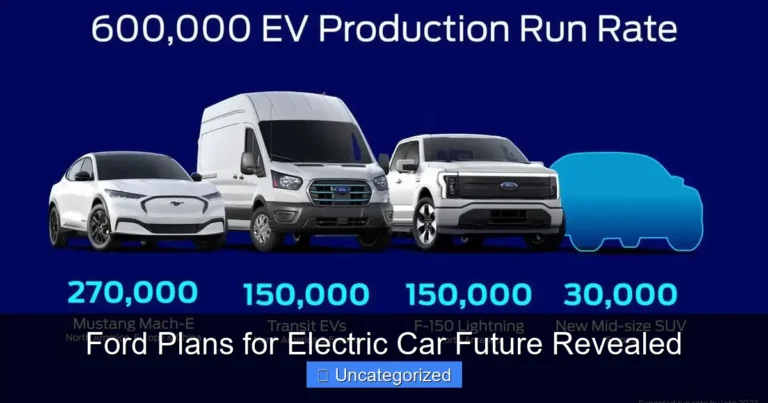 Ford Plans for Electric Car Future Revealed