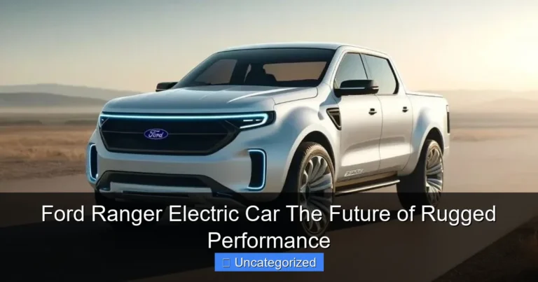 Ford Ranger Electric Car The Future of Rugged Performance