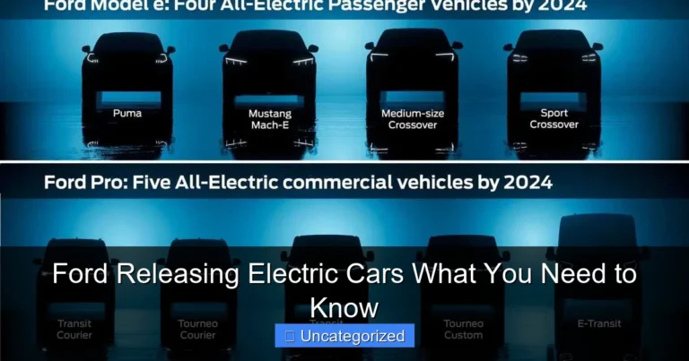 Ford Releasing Electric Cars What You Need to Know