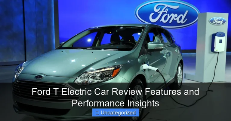 Ford T Electric Car Review Features and Performance Insights