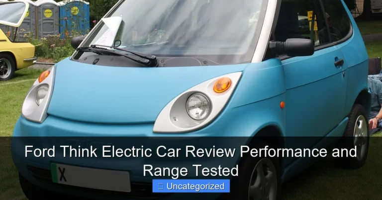 Ford Think Electric Car Review Performance and Range Tested