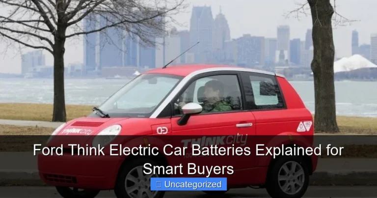 Ford Think Electric Car Batteries Explained for Smart Buyers