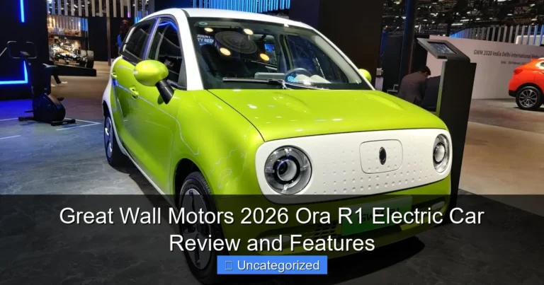 Great Wall Motors 2026 Ora R1 Electric Car Review and Features