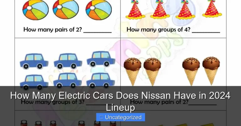 How Many Electric Cars Does Nissan Have in 2024 Lineup