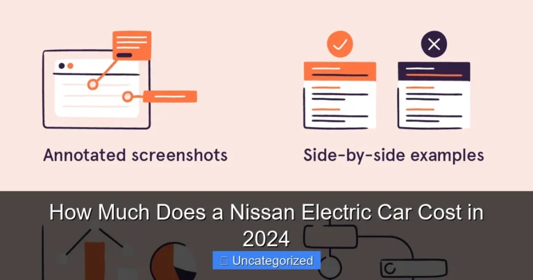 How Much Does a Nissan Electric Car Cost in 2024
