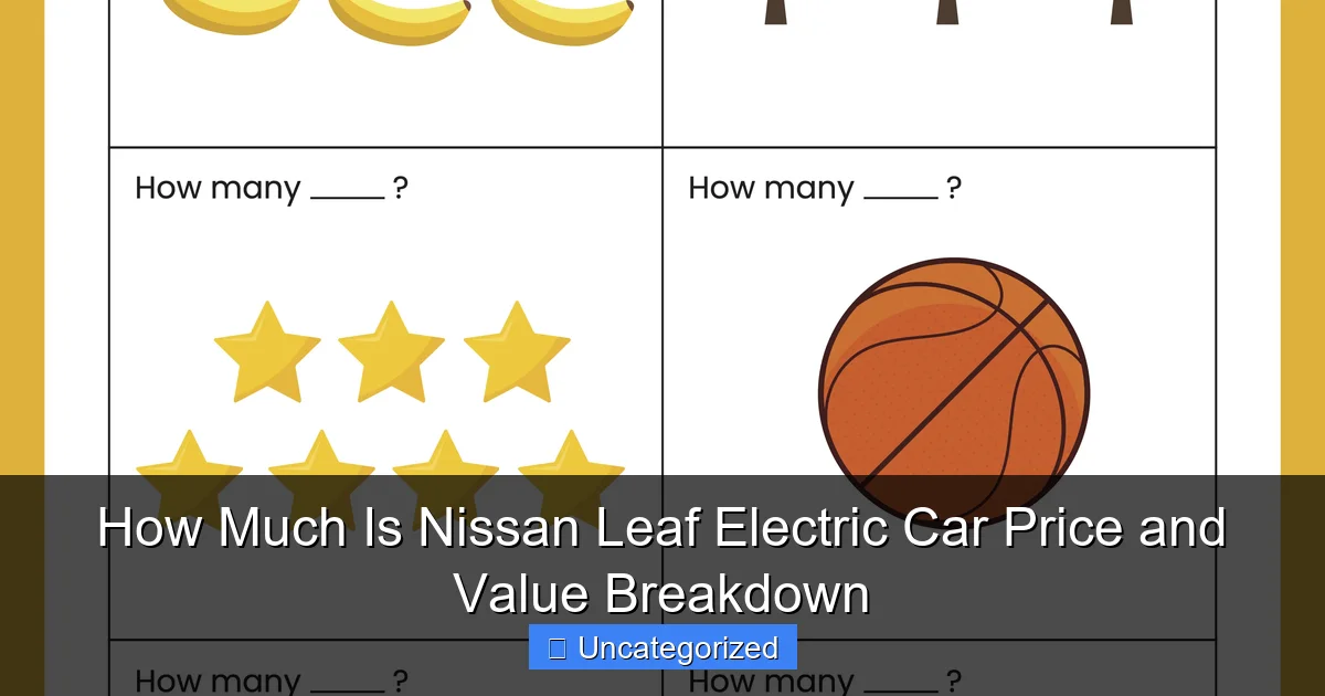 How Much Is Nissan Leaf Electric Car Price and Value Breakdown