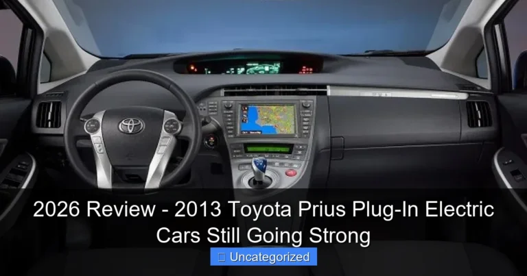 2026 Review - 2013 Toyota Prius Plug-In Electric Cars Still Going Strong