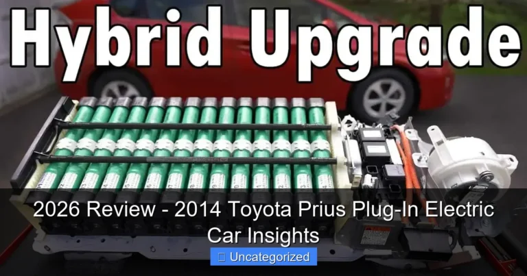 2026 Review - 2014 Toyota Prius Plug-In Electric Car Insights