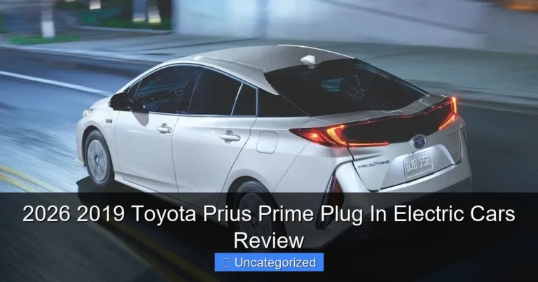 2026 2019 Toyota Prius Prime Plug In Electric Cars Review
