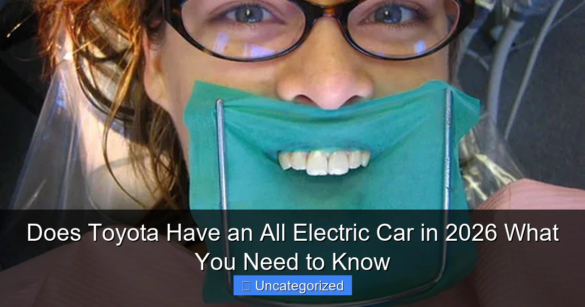 Does Toyota Have an All Electric Car in 2026 What You Need to Know