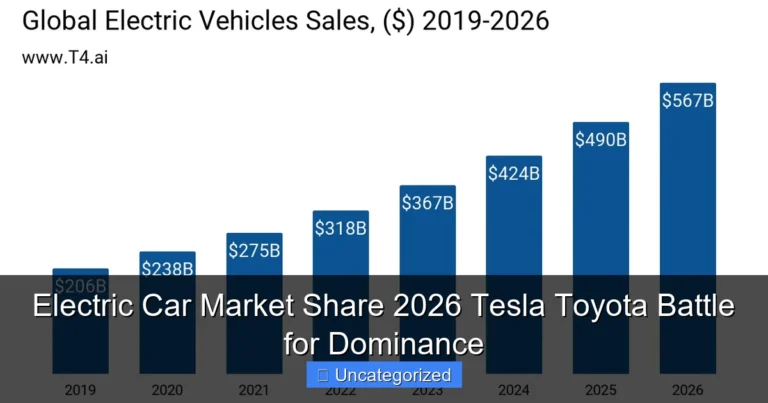 Electric Car Market Share 2026 Tesla Toyota Battle for Dominance
