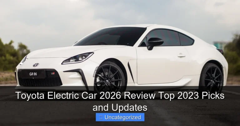 Toyota Electric Car 2026 Review Top 2023 Picks and Updates