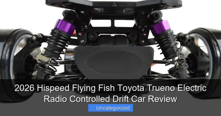 2026 Hispeed Flying Fish Toyota Trueno Electric Radio Controlled Drift Car Review
