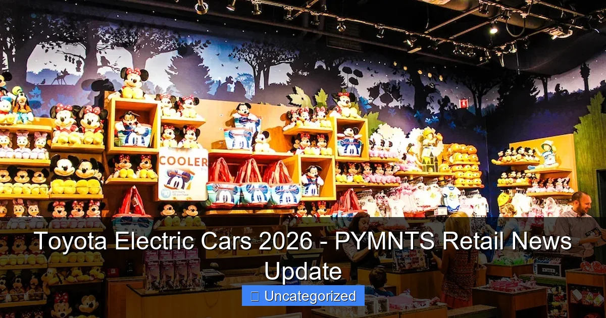 Toyota Electric Cars 2026 - PYMNTS Retail News Update