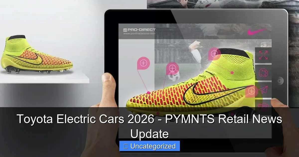 Toyota Electric Cars 2026 - PYMNTS Retail News Update