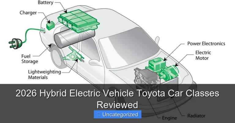 2026 Hybrid Electric Vehicle Toyota Car Classes Reviewed
