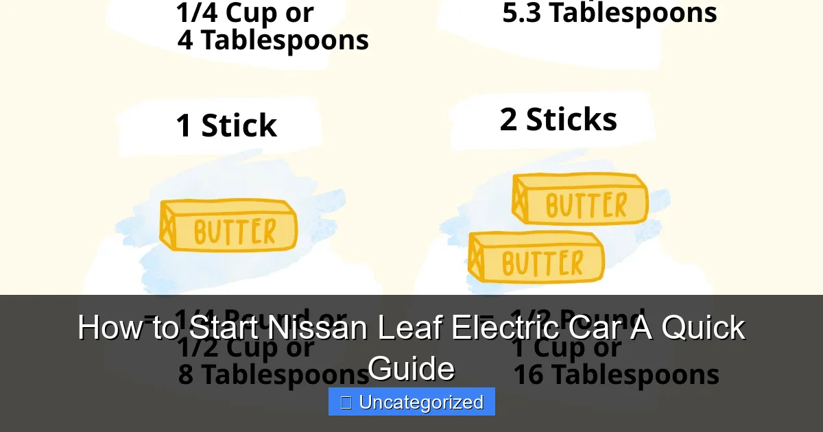 How to Start Nissan Leaf Electric Car A Quick Guide