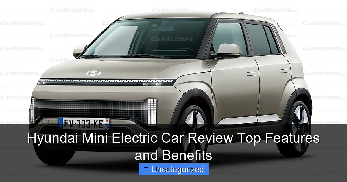 Hyundai Mini Electric Car Review Top Features and Benefits