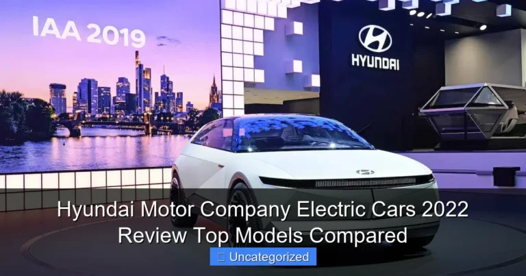 Hyundai Motor Company Electric Cars 2022 Review Top Models Compared