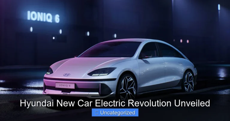 Hyundai New Car Electric Revolution Unveiled