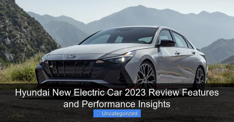 Hyundai New Electric Car 2023 Review Features and Performance Insights