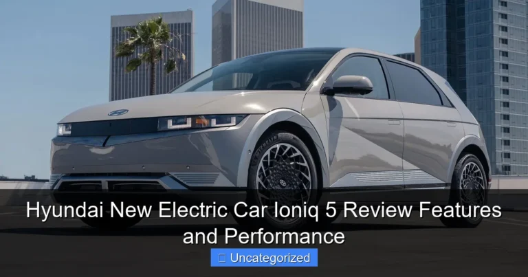 Hyundai New Electric Car Ioniq 5 Review Features and Performance