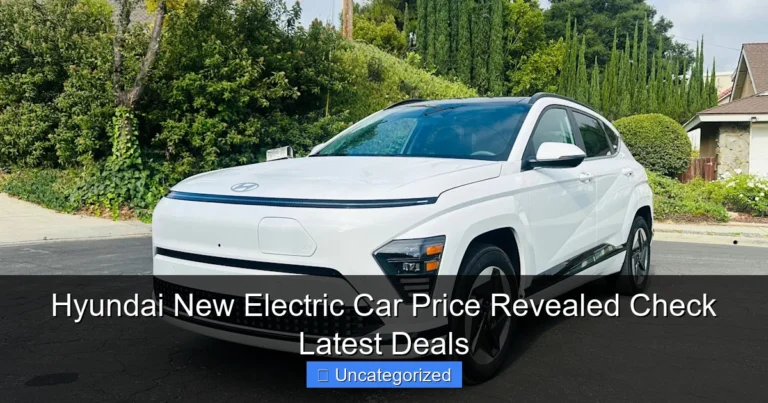 Hyundai New Electric Car Price Revealed Check Latest Deals