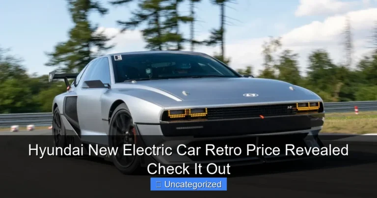 Hyundai New Electric Car Retro Price Revealed Check It Out