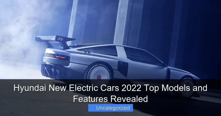 Hyundai New Electric Cars 2022 Top Models and Features Revealed
