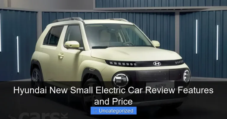 Hyundai New Small Electric Car Review Features and Price
