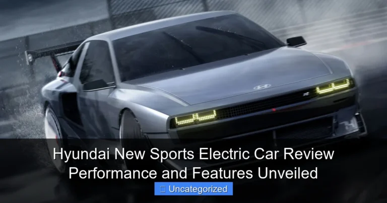 Hyundai New Sports Electric Car Review Performance and Features Unveiled