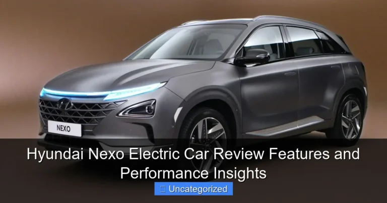 Hyundai Nexo Electric Car Review Features and Performance Insights