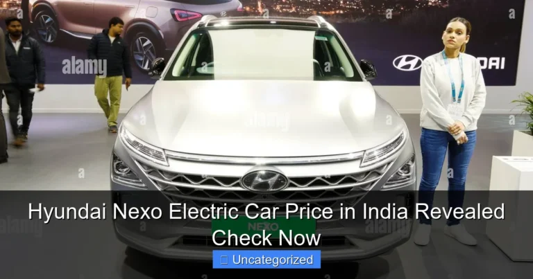 Hyundai Nexo Electric Car Price in India Revealed Check Now